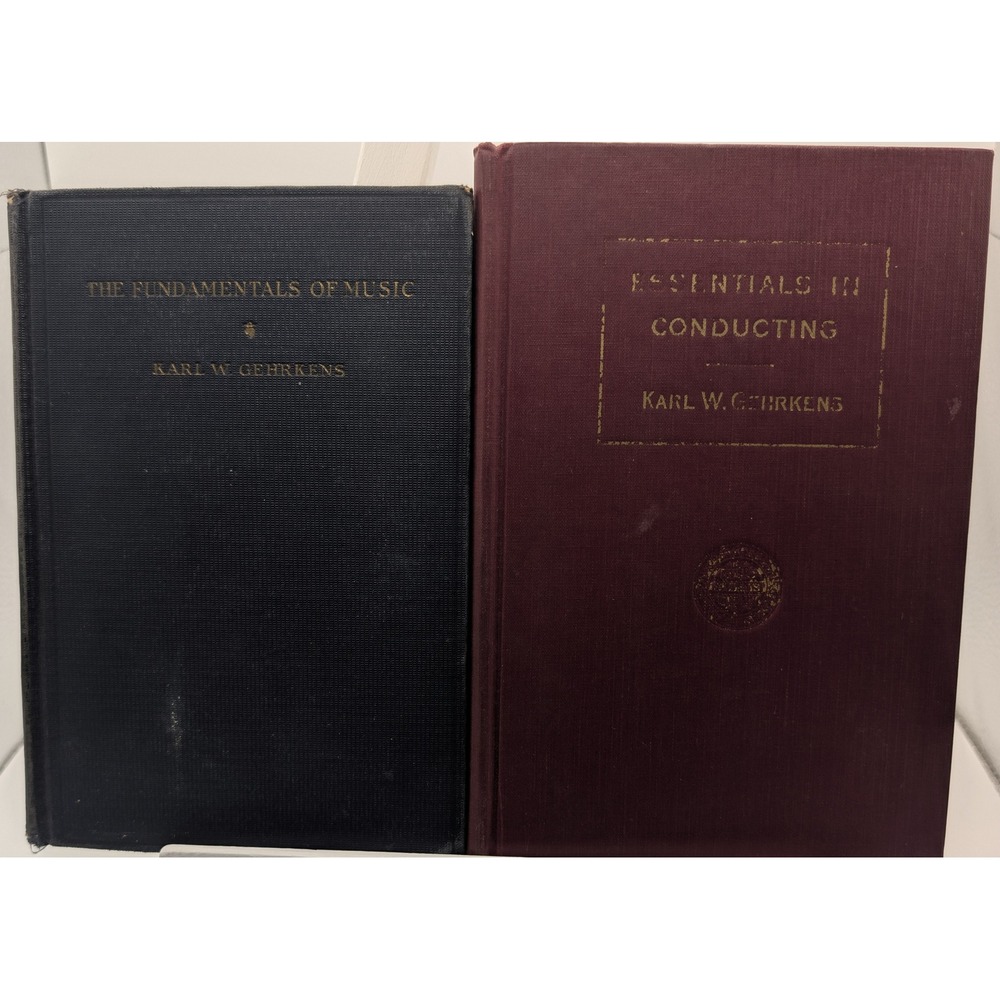 Oliver Ditson Books Karl Gehrkens Fundamentals of Music Essentials in Conducting